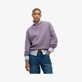Superdry Essential Logo Sweatshirt Paars Xl Vrouw