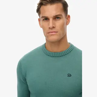 Superdry - Preppy Cotton Trui - Heren - Sweaters