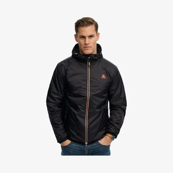 Superdry Für Herren. M5012330A Essential Windbreaker Jacke Schwarz (S), Lässig, Polyester thumbnail