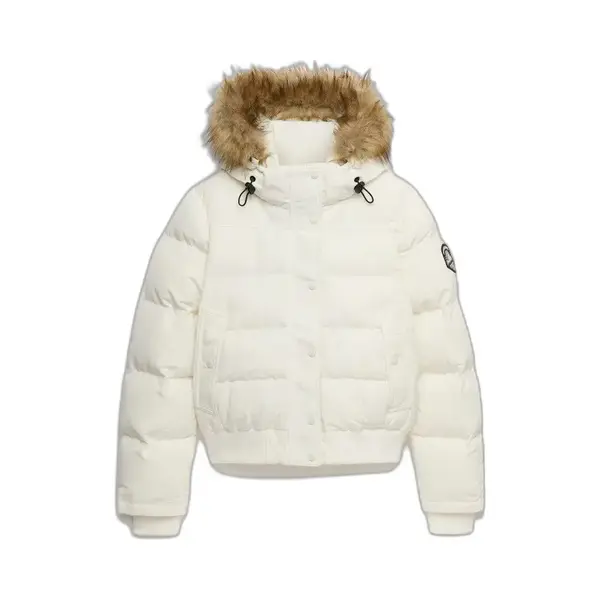 Superdry - Everest Hooded Bomber Jas - Dames - Gewatteerde Jassen thumbnail
