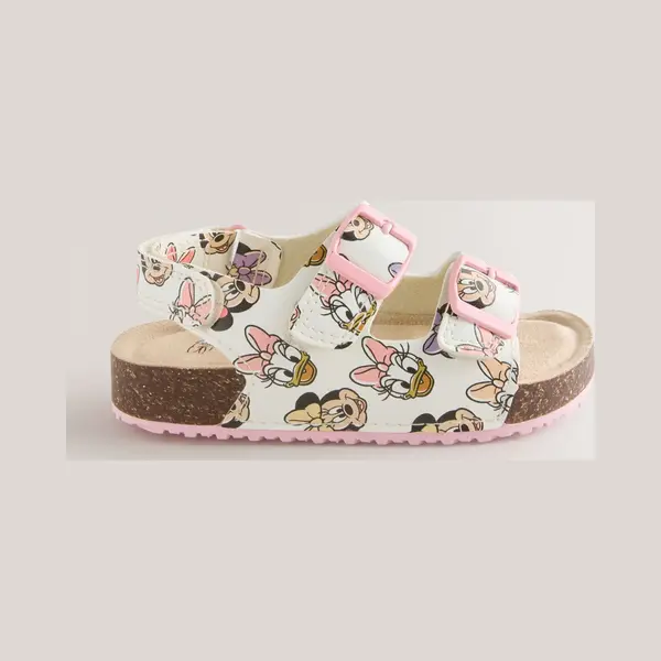 Next Sandalen 'Minnie Mouse' Geel / Rosa / Zwart / Wit thumbnail