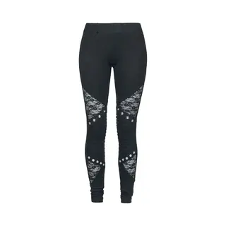 Vixxsin - Gothic Legging - Rev Leggings - S Tot 4XL - Voor Vrouwen - Zwart
