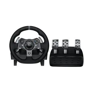 Logitech G 941-000123 game controller Zwart Usb Stuurwiel + pedalen Analoog/digitaal Pc, Xbox One, Xbox Series S, Xbox Series X
