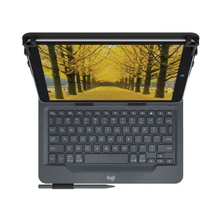 Logitech Universal Folio with integrated keyboard for 9-10 inch tablets