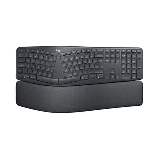 Logitech Ergo K860 toetsenbord Kantoor Rf-draadloos + Bluetooth Us International Grafiet