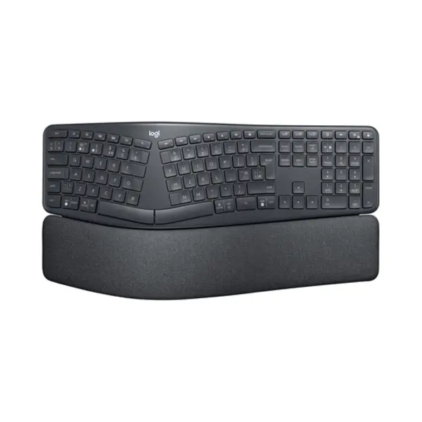 Logitech Ergo K860 toetsenbord Kantoor Rf-draadloos + Bluetooth Us International Grafiet thumbnail