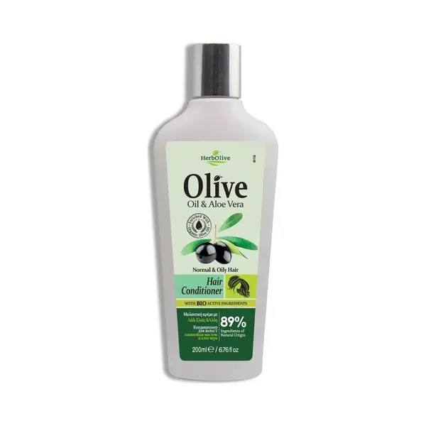 HerbOlive Aloë Vera Conditioner Voor Normaal En Vettig Haar 200 Ml / 40083 thumbnail