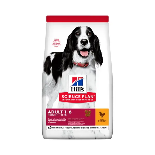 Hills 604274 droogvoer voor hond 2,5 kg Kip, Rundvlees thumbnail