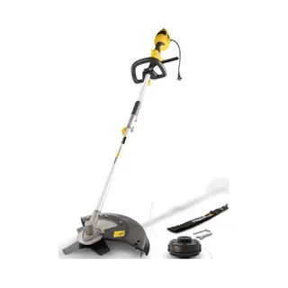 Powerplus, Grastrimmer, Bosmaaier 1000W - 2 Acc. (Metalen Snijmes, Onkruidverdelgers)