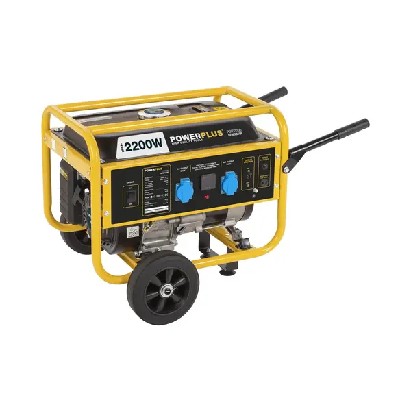 Powerplus POWX5100 Benzine Aggregaat 2200W thumbnail