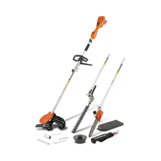 Powerplus Dual Power 4-in-1 Tuin Multitool Op Batterijen POWDPG75530 - 40 V Tuingereedschap, Heggenschaar, Trimmer, Kettingzaag En Bosmaaier Op Accu,