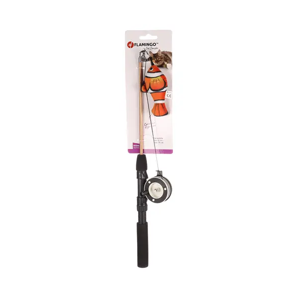 Flamingo Clownfish Fishing Rod - 1 Toy thumbnail