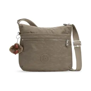 Kipling, Vrouwen, Handtas, Basic Ewo Schoudertas 28 Cm, Beige