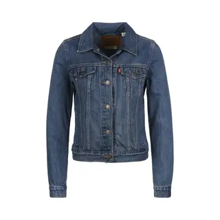 Levi's Für Damen. 29945-0063 Jacke Original Soft As Butte Blau (S ), Lässig, Baumwolle, Nachhaltig