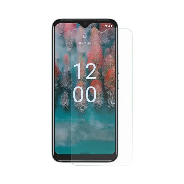 Screen Protector - Geschikt Voor Nokia C12 Screen Protector - 9H Tempered Glass - Transparant thumbnail