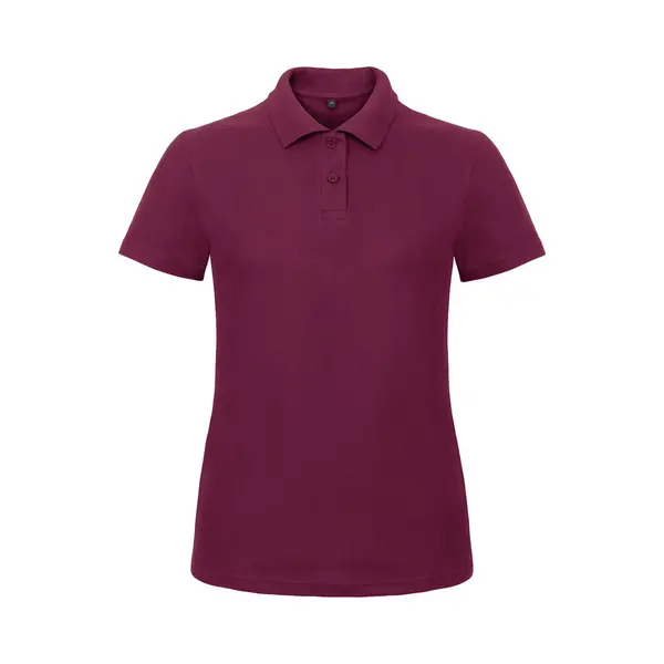 B&C Id.001 Ladies' Polo Shirt CGPWI11 - Wine - Xs thumbnail