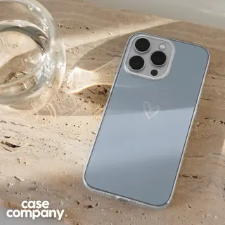 CaseCompany Transparent_kleinhartje_samsunga