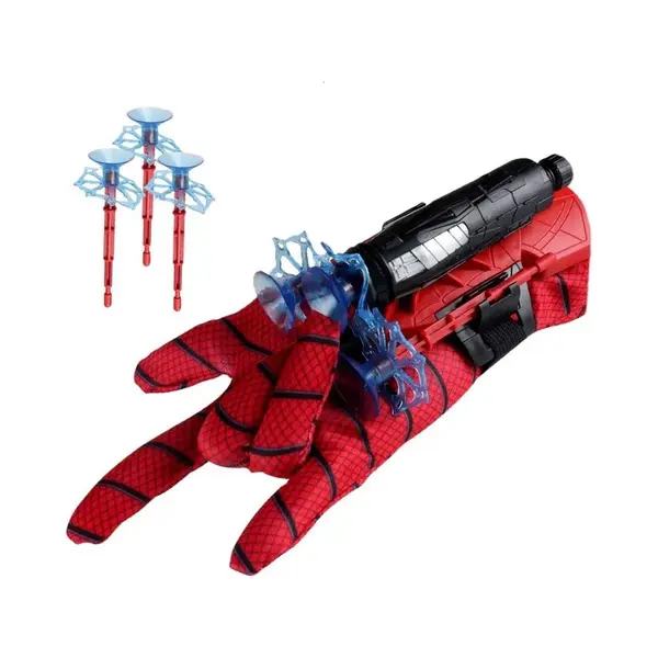 JUST23 Web Shooter - Spiderman Speelgoed Handschoen - Launcher - Incl. 3 Pijlen thumbnail
