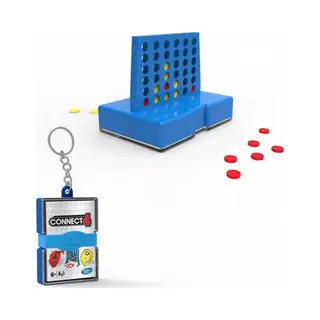 Hasbro Mini Spel Sleutelhanger - Connect 4/ Vier Op Een Rij