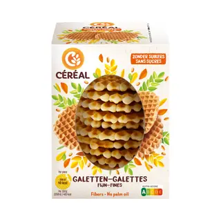 Céréal Galetten Fijn Suikervrij 150 Gr
