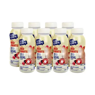 WeCare - Meal Replacement Drink - Rode Vruchten - 8 X 236 Ml