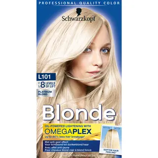 Schwarzkopf Permanente Blondering Platinum Blond L101