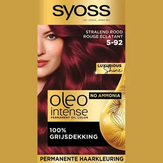 Syoss, Haarkleur, Oleo Intense Kleurstof 5/92 Helderrood Niveau (5, 92 Helderrood Niveau)
