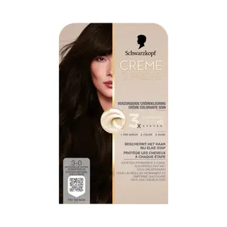 Schwarzkopf Creme Supreme Haarkleuring 3-0 1 Set