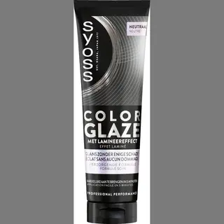 Syoss Color Glaze Clear - Haargloss Toner - Transparant - Glansbehandeling - Lamineringseffect - Met Keratine - Voor Alle Haartypes - 130 Ml