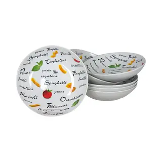 Cosy&Trendy Cosy & Trendy Pastabord - Ø 20 Cm X 4.5 Cm - Set-6