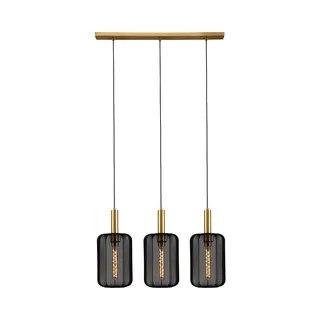 Lucide Corina Hanglamp, Zwart, 3-lamps, E27