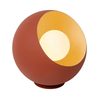 Lucide Doredos - Tafellamp -Ø 20 Cm - 1xE27 - Terracotta