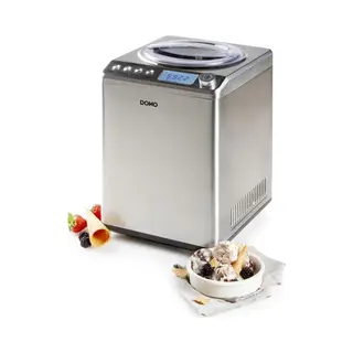 Domo DO9232I ijsmachine Compressie-ijsmachine 2,5 l 250 W Roestvrijstaal