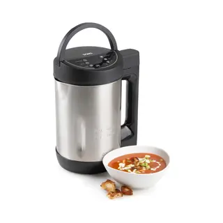 Domo Macchina Per Zuppe, Blender, Zwart, Zilver