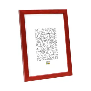 Deknudt Frames Fotolijst S41JL4 - Hout - Rood - Voor Foto, 20x30 Cm