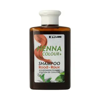 Henna Cure & Care Henna Cure&Care Shampoo Colour + Rood 300 Milliliter