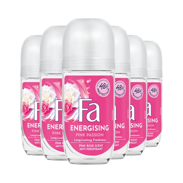 6x Fa Deodorant Roller Pink Passion 50 Ml thumbnail