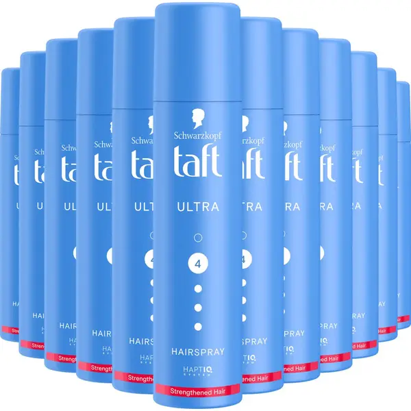 12x Taft Hairspray Ultra Strong Pocket Size 75 Ml thumbnail