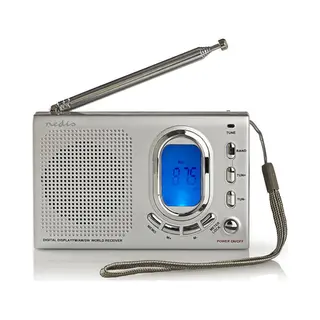 Nedis RDWR1000GY radio Grijs