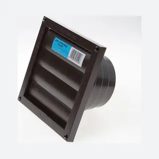 Air Control Luchtrooster - 165 X 165 Mm - Bruin