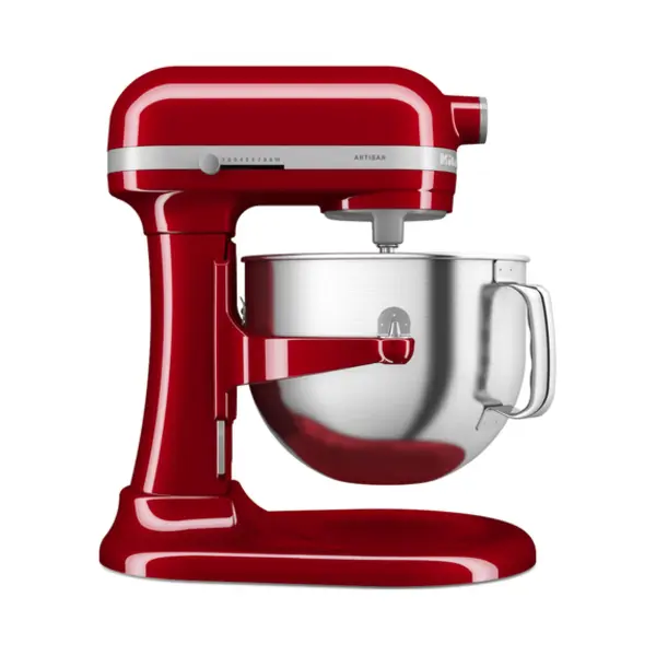 KitchenAid 5KSM70SHXEER Staande mixer 375 W Grijs, Rood, Roestvrijstaal thumbnail