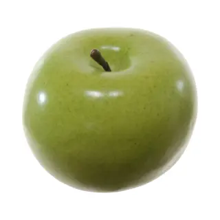 Kunstfruit Decofruit - Appel/appels - Ongeveer 6 Cm - Groen - Namaak Fruit