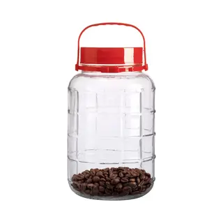 Urban Living Conservation 5Ltr Jar With Lid And Red Handle