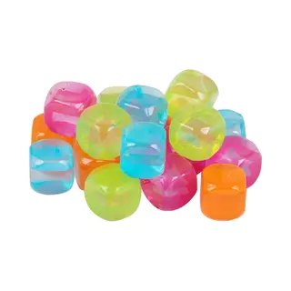 Urban Living Pack Of 20 Reusable Ice Cubes - Multicoloured - Kitchen Utensils
