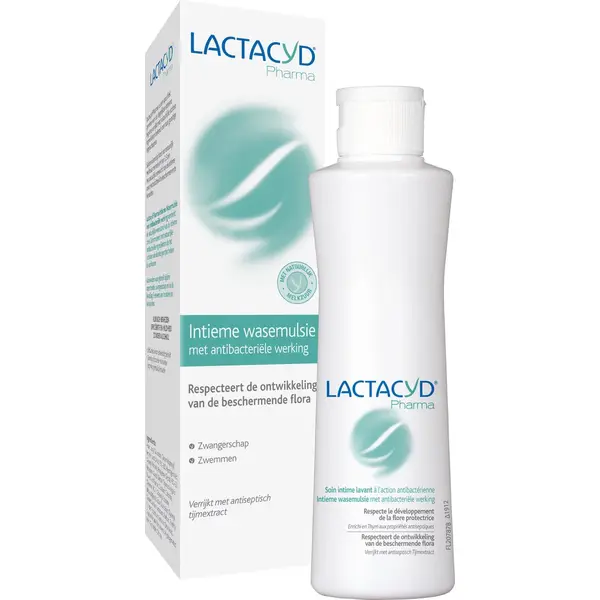 Lactacyd Pharma Intieme Wasemulsie Met Antibacteriële Werking | 250 Ml thumbnail