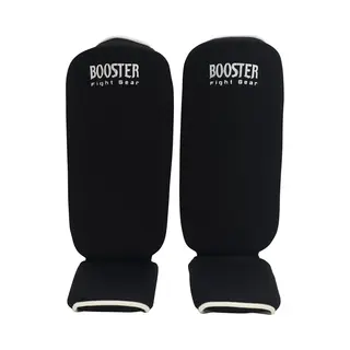 Booster Fight Gear - Elastische Scheenbeschermers - Zwart - S