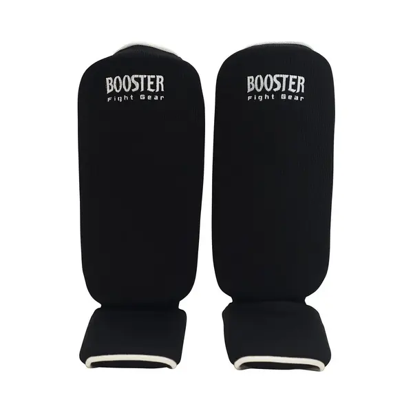 Booster Fight Gear - Elastische Scheenbeschermers - Zwart - S thumbnail