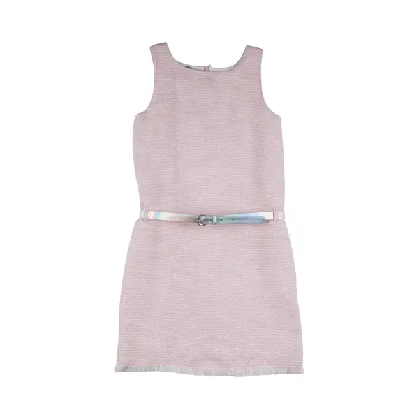 Rumbl Royal - Jurk - Jacquard - Roze - Maat 128 thumbnail