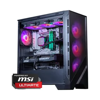 FlowUp X Powered By Msi - De Tuigtop Gaming Pc - Don Kaaklijn - Amd Ryzen 7 9800X3D - Nvidia Rtx 5080 16GB - 32 Gb DDR5 Ram - 2TB - Waterkoeling