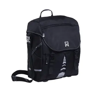 Willex Pakaftas Xl 1200 - Enkele Fietstas - 25liter- Zwart